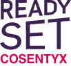 Ready, Set, COSENTYX logo